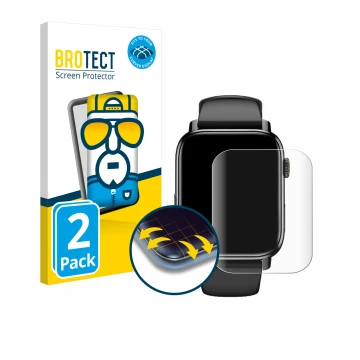 Face avant d’un emballage produit avec le logo de la marque BROTECT. À côté, l’appareil Naixues G59 1.83