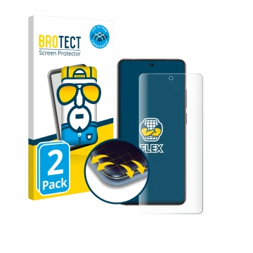 Face avant d’un emballage produit avec le logo de la marque BROTECT. À côté, l’appareil realme GT 7 Pro Racing est représenté 