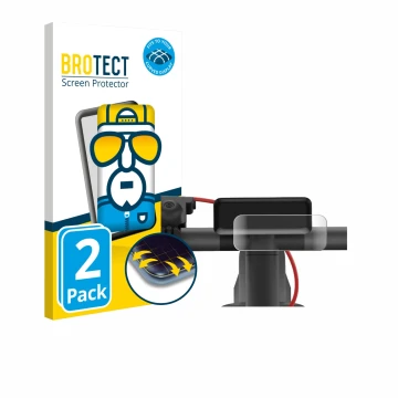 Face avant d’un emballage produit avec le logo de la marque BROTECT. À côté, l’appareil Navee V50i Pro est représenté avec la 