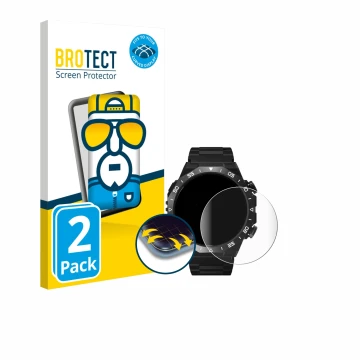Face avant d’un emballage produit avec le logo de la marque BROTECT. À côté, l’appareil HOIFA S11 1.39