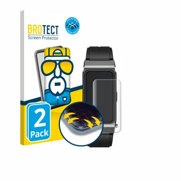 Face avant d’un emballage produit avec le logo de la marque BROTECT. À côté, l’appareil Oukitel BT11 2-in-1 est représenté ave