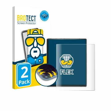 Face avant d’un emballage produit avec le logo de la marque BROTECT. À côté, l’appareil Ikko MindOne Pro est représenté avec l