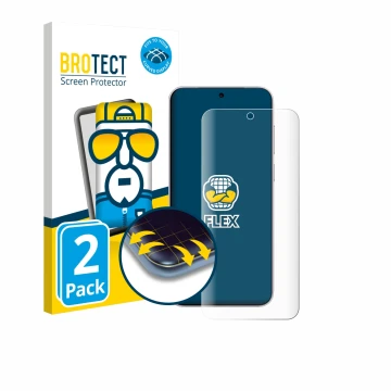 Face avant d’un emballage produit avec le logo de la marque BROTECT. À côté, l’appareil Vivo X300 est représenté avec la prote