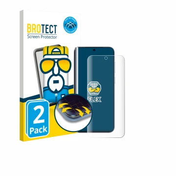 Face avant d’un emballage produit avec le logo de la marque BROTECT. À côté, l’appareil Vivo X300 Pro est représenté avec la p