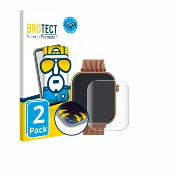 Face avant d’un emballage produit avec le logo de la marque BROTECT. À côté, l’appareil Techmade M-GLAM011 1.75