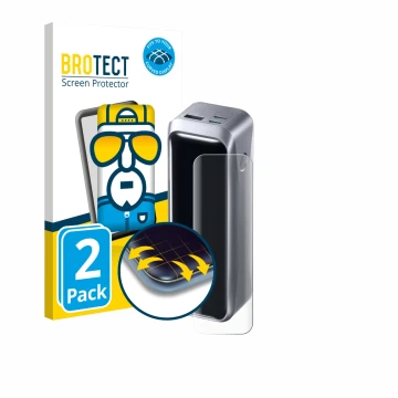Face avant d’un emballage produit avec le logo de la marque BROTECT. À côté, l’appareil Anker Prime 220 W est représenté avec 
