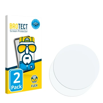 Face avant d’un emballage produit avec le logo de la marque BROTECT. À côté se trouve la protection d’écran correspondante.
