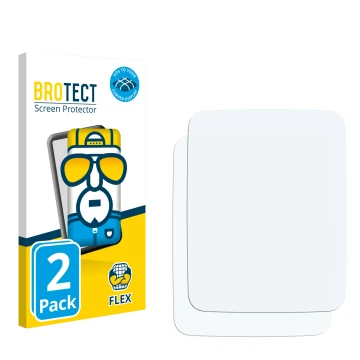 Face avant d’un emballage produit avec le logo de la marque BROTECT. À côté se trouve la protection d’écran correspondante.