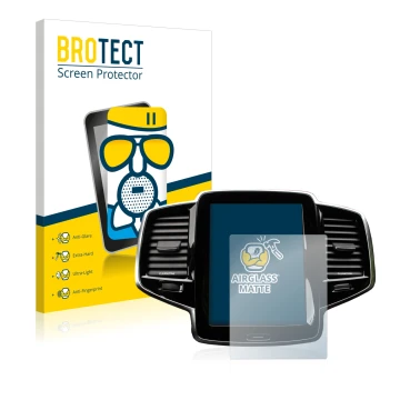 Face avant d’un emballage produit avec le logo de la marque BROTECT. À côté, l’appareil Volvo XC90 Senus 2015-2017 est représe