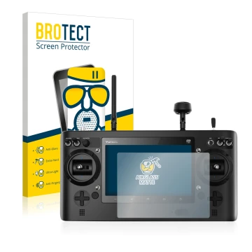 Face avant d’un emballage produit avec le logo de la marque BROTECT. À côté, l’appareil Yuneec ST16 est représenté avec la pro