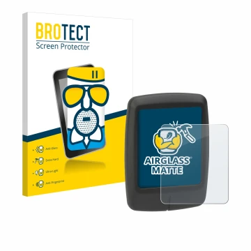 Face avant d’un emballage produit avec le logo de la marque BROTECT. À côté, l’appareil Specialized Turbo Connect Display est 