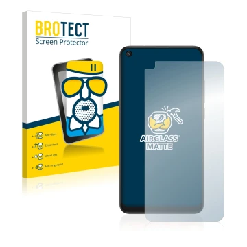 Face avant d’un emballage produit avec le logo de la marque BROTECT. À côté, l’appareil TCL 10L est représenté avec la protect