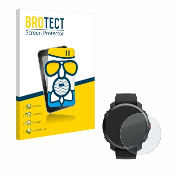 Face avant d’un emballage produit avec le logo de la marque BROTECT. À côté, l’appareil Polar Grit X est représenté avec la pr
