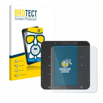 Face avant d’un emballage produit avec le logo de la marque BROTECT. À côté, l’appareil ISDT P30 est représenté avec la protec