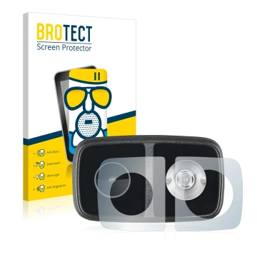 Face avant d’un emballage produit avec le logo de la marque BROTECT. À côté, l’appareil Cycliq Fly12 CE est représenté avec la