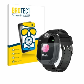 Face avant d’un emballage produit avec le logo de la marque BROTECT. À côté, l’appareil Auburet ETX001 est représenté avec la 