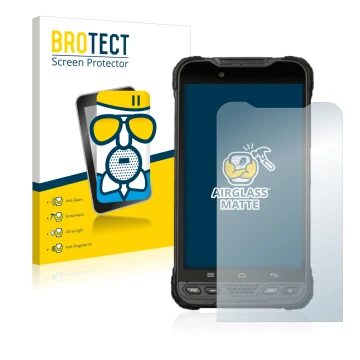 Face avant d’un emballage produit avec le logo de la marque BROTECT. À côté, l’appareil UniStrong UT12P est représenté avec la