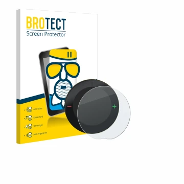 Face avant d’un emballage produit avec le logo de la marque BROTECT. À côté, l’appareil Beeline Velo 2 est représenté avec la 