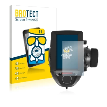 Face avant d’un emballage produit avec le logo de la marque BROTECT. À côté, l’appareil Futaba 7PXR est représenté avec la pro