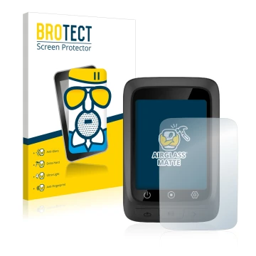 Face avant d’un emballage produit avec le logo de la marque BROTECT. À côté, l’appareil CooSpo BC107 est représenté avec la pr