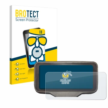 Face avant d’un emballage produit avec le logo de la marque BROTECT. À côté, l’appareil Horwin SK3 est représenté avec la prot