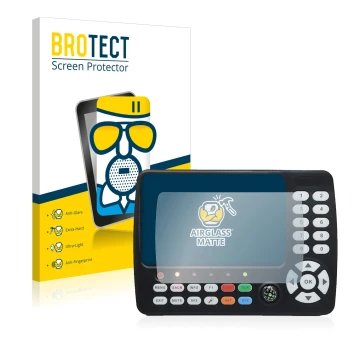 Face avant d’un emballage produit avec le logo de la marque BROTECT. À côté, l’appareil Satlink ST-5150 DVB-S/S2/T/T2/C est re