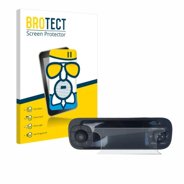 Face avant d’un emballage produit avec le logo de la marque BROTECT. À côté, l’appareil Fiat Panda 2019 est représenté avec la