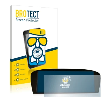 Face avant d’un emballage produit avec le logo de la marque BROTECT. À côté, l’appareil BMW E91 320d CiC Professional est repr