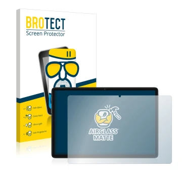 Face avant d’un emballage produit avec le logo de la marque BROTECT. À côté, l’appareil Teclast P30s est représenté avec la pr