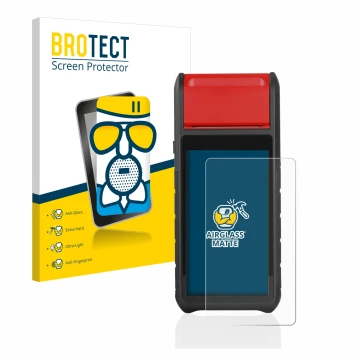 Face avant d’un emballage produit avec le logo de la marque BROTECT. À côté, l’appareil Autel MaxiBAS BT608 est représenté ave