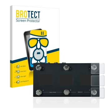 Face avant d’un emballage produit avec le logo de la marque BROTECT. À côté, l’appareil Morningstar MC6 Pro est représenté ave