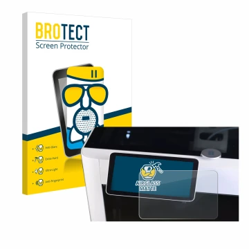 Face avant d’un emballage produit avec le logo de la marque BROTECT. À côté, l’appareil Bambu Lab X1-Carbon 3D Printer est rep