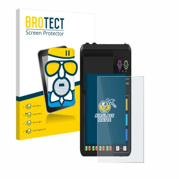 Face avant d’un emballage produit avec le logo de la marque BROTECT. À côté, l’appareil Rode Rodecaster Duo est représenté ave