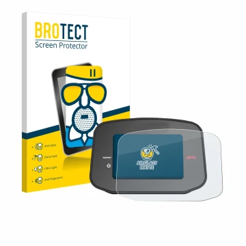 Face avant d’un emballage produit avec le logo de la marque BROTECT. À côté, l’appareil PowaKaddy CT8 GPS est représenté avec 