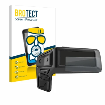 Face avant d’un emballage produit avec le logo de la marque BROTECT. À côté, l’appareil Bosch Purion 200 est représenté avec l