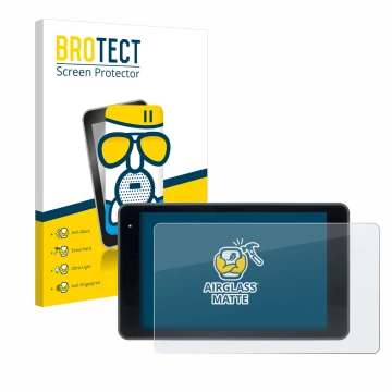 Face avant d’un emballage produit avec le logo de la marque BROTECT. À côté, l’appareil YoloLiv YoloBox Pro est représenté ave