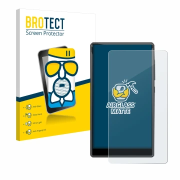 Face avant d’un emballage produit avec le logo de la marque BROTECT. À côté, l’appareil innioasis G1-80G est représenté avec l