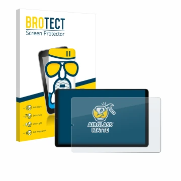 Face avant d’un emballage produit avec le logo de la marque BROTECT. À côté, l’appareil Lenovo Legion Y700 (2023) est représen