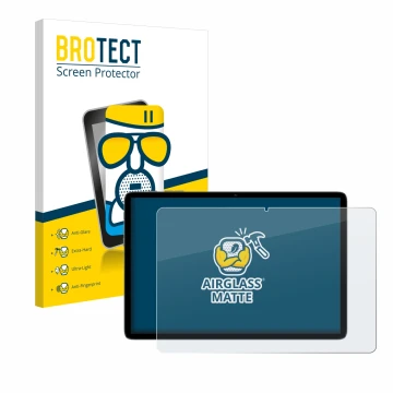 Face avant d’un emballage produit avec le logo de la marque BROTECT. À côté, l’appareil Teclast P30T est représenté avec la pr