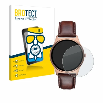 Face avant d’un emballage produit avec le logo de la marque BROTECT. À côté, l’appareil Xcoast QIN XC Pro est représenté avec 