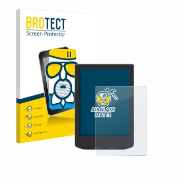 Face avant d’un emballage produit avec le logo de la marque BROTECT. À côté, l’appareil Vivlio Light est représenté avec la pr