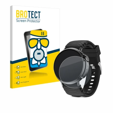 Face avant d’un emballage produit avec le logo de la marque BROTECT. À côté, l’appareil AMZSA GT88 est représenté avec la prot