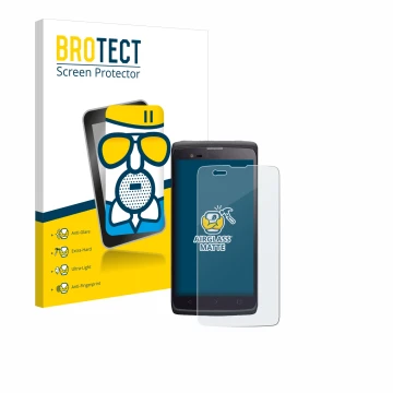 Face avant d’un emballage produit avec le logo de la marque BROTECT. À côté, l’appareil Almex cruise.1 est représenté avec la 