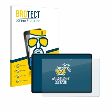 Face avant d’un emballage produit avec le logo de la marque BROTECT. À côté, l’appareil Teclast P50 est représenté avec la pro