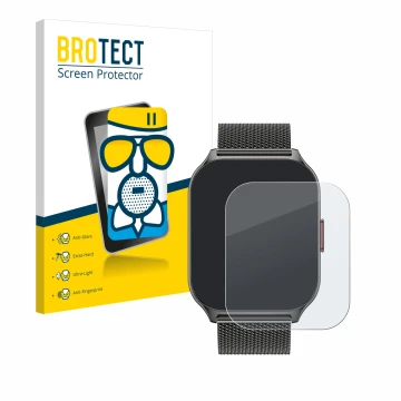 Face avant d’un emballage produit avec le logo de la marque BROTECT. À côté, l’appareil Zoskvee P95 2