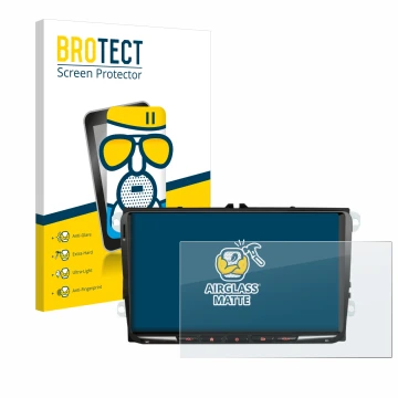 Face avant d’un emballage produit avec le logo de la marque BROTECT. À côté, l’appareil Erisin ES8998V 9