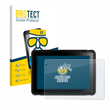 Face avant d’un emballage produit avec le logo de la marque BROTECT. À côté, l’appareil Texa Axone Voice est représenté avec l