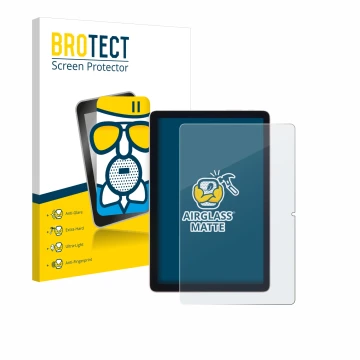 Face avant d’un emballage produit avec le logo de la marque BROTECT. À côté, l’appareil Doogee T10 Pro est représenté avec la 