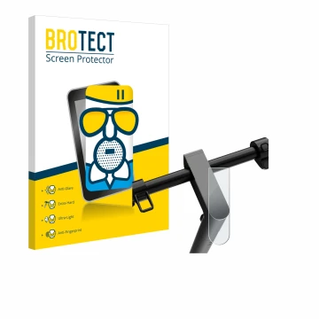 Face avant d’un emballage produit avec le logo de la marque BROTECT. À côté, l’appareil Navee S65 est représenté avec la prote