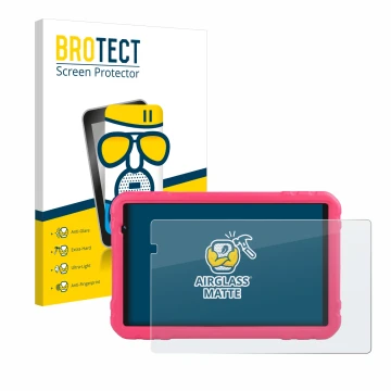 Face avant d’un emballage produit avec le logo de la marque BROTECT. À côté, l’appareil Juedur R500 10